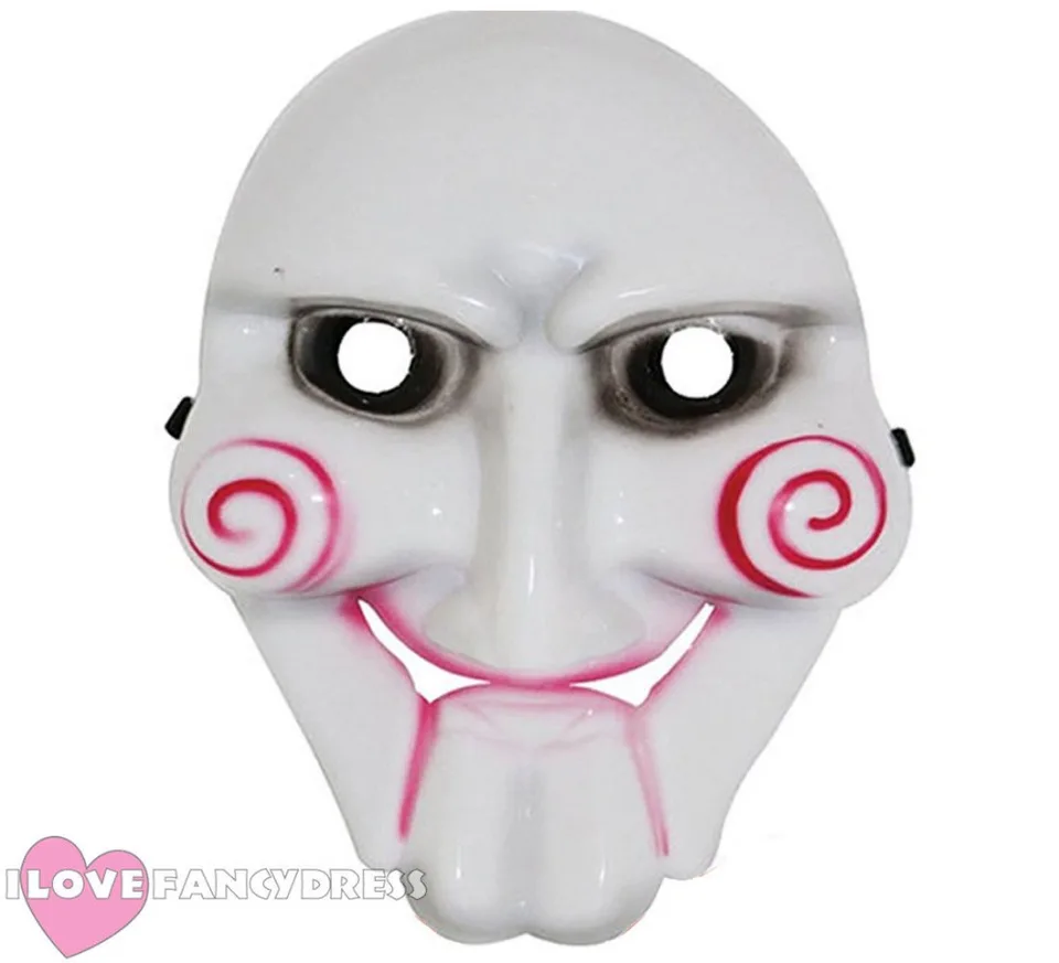 BILLY PUPPET ACCESSORY SET HALLOWEEN FANCY DRESS MASK BOW TIE GLOVES MOVIE TV