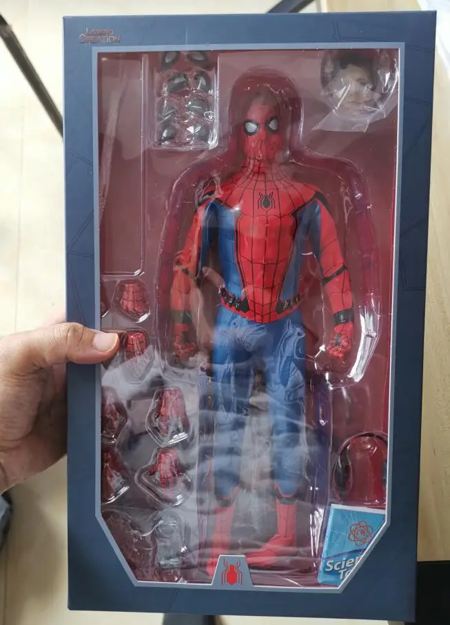 HC популярные игрушки совместимые с Marvel Avengers Spiderman 30 см шарниры BJD подвижная