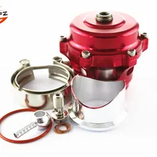 50 мм Q Tial выдувной клапан Универсальный BOV Turbo с фланцем высокой производительности выдувного сброса выдувного адаптера