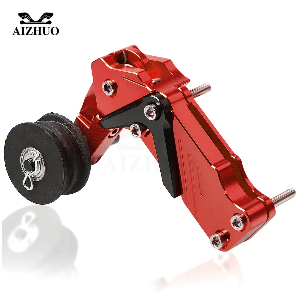 Aluminum Motorcycle Chain Tensioner Rear Axle Spindle Chain Adjuster