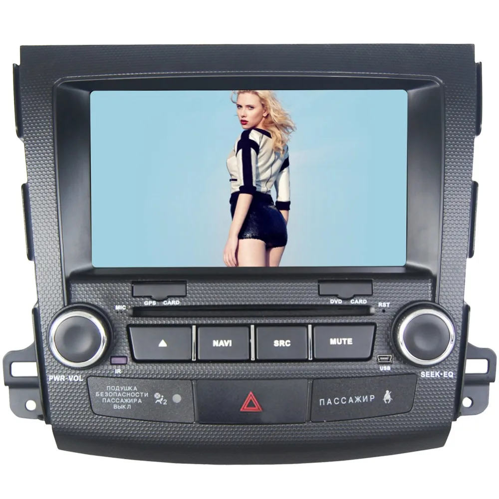 Cheap 8" HD Quad Core Android 6.0 Car DVD Radio GPS Navigation Player for Mitsubishi Outlander 2006 2007 2008 2009 2010 2011 2012 0