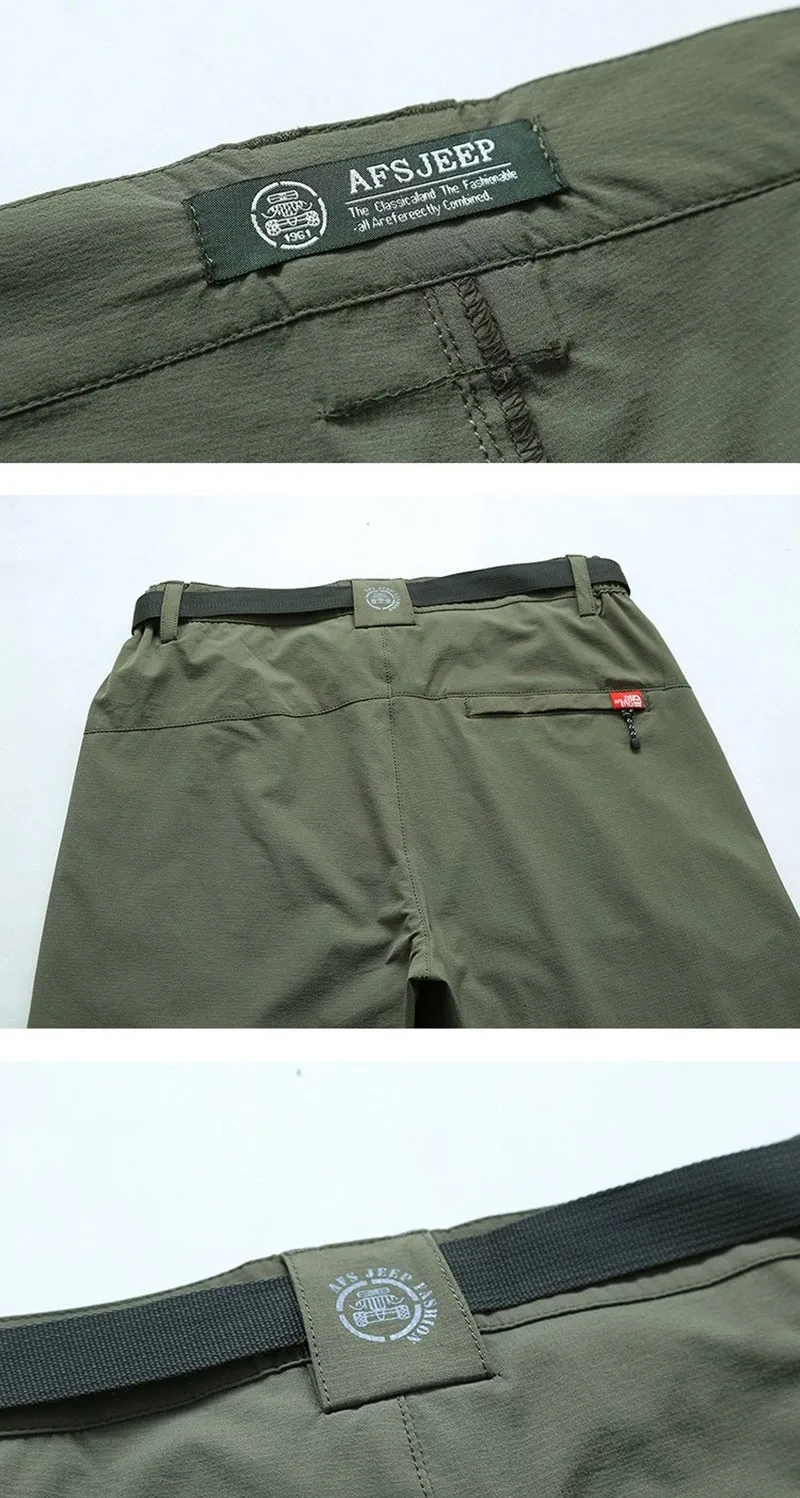 2016 Mens Brand-Clothes AFS JEEP XXXXL Quick Dry Pants Ourtdoor Waterproof Straight Loose Trousers Plus Size Casual Long Pant (21)