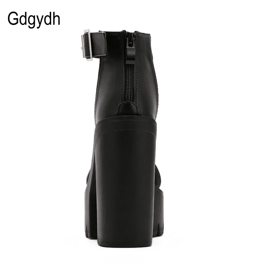 Skup Gdgydh Drop Shipping White Summer Sandal Shoes for Women 2019 New Arrival Thick Heels Sandals Platform Casual Russian Shoes