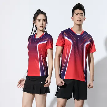 

Adsmoney men/women breathable badminton clothing , couples sports jersey , training team uniforms , tennis skort ladies