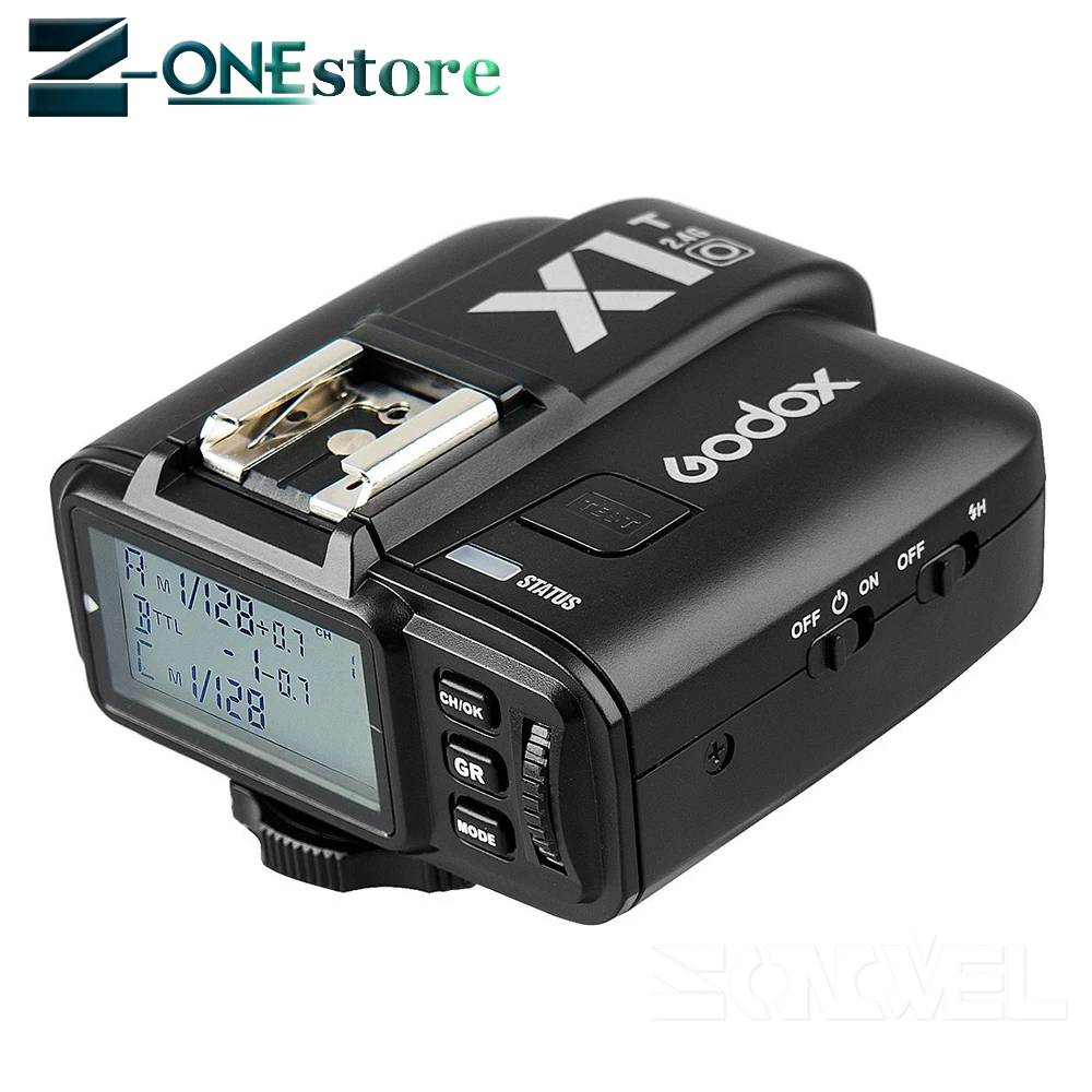 Беспроводная вспышка Godox TT600 2 4G + X1T O TTL 1/8000s беспроводной триггер передатчик для
