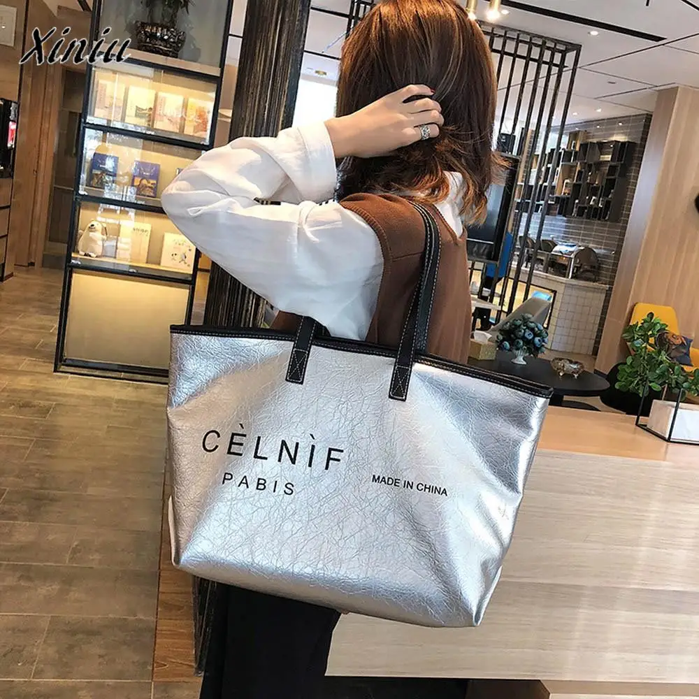 

xiniu Women Messenger Bags Large Size Women Light Large Capacity Zipper Handbag Shopping Bag Tote Shoulder Beach Bag #w35