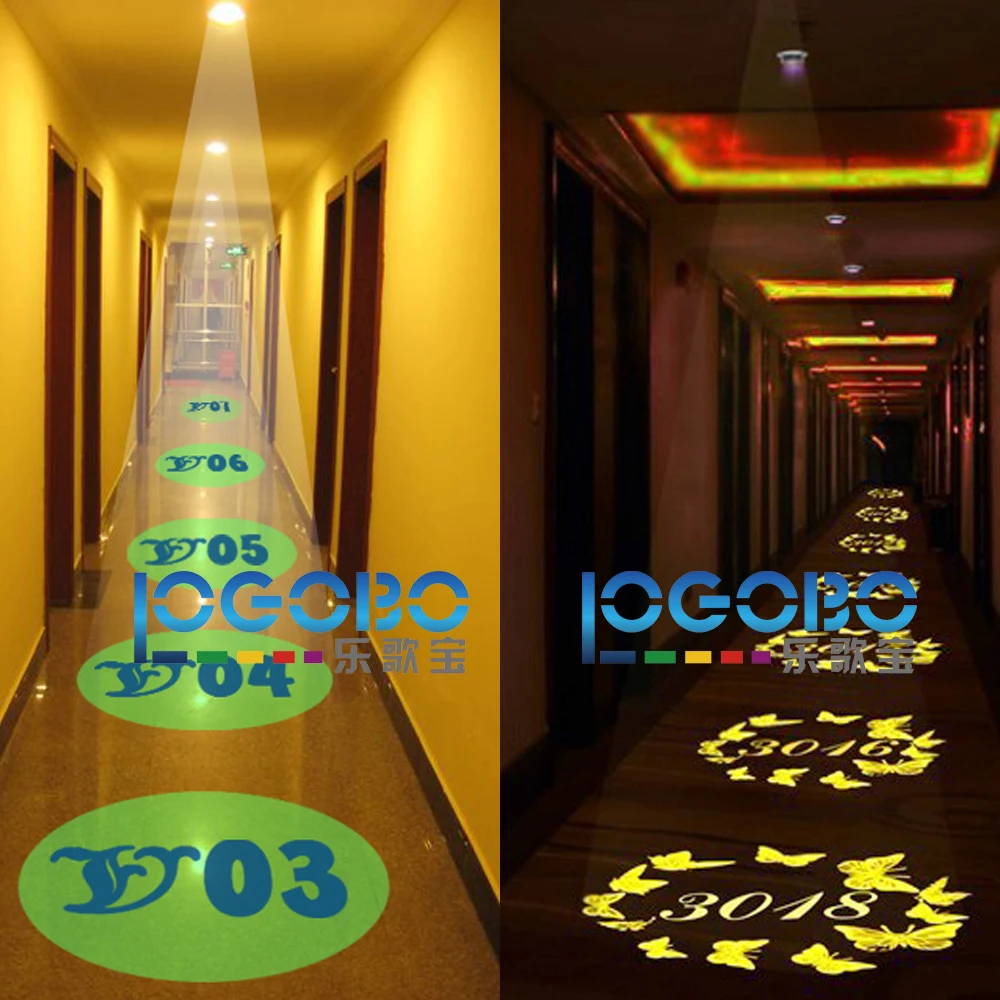 New Logo Ceiling gobo projector TE20-2