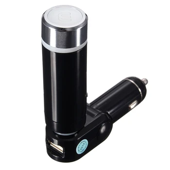 

Wireless Bluetooth Car MP3 Player FM Radio Transmitter + USB/SD Card Remote Kit