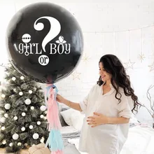 1 pc 36inch Gender Secret Blue Pink Baby Shower Balloon Girl or Boy Latex Balloon Wedding Birthday Party Decoration Balloon 1 pc 36inch Gender Secret Blue Pink Baby Shower Balloon Girl or Boy Latex Balloon Wedding Birthday Party Decoration Balloon