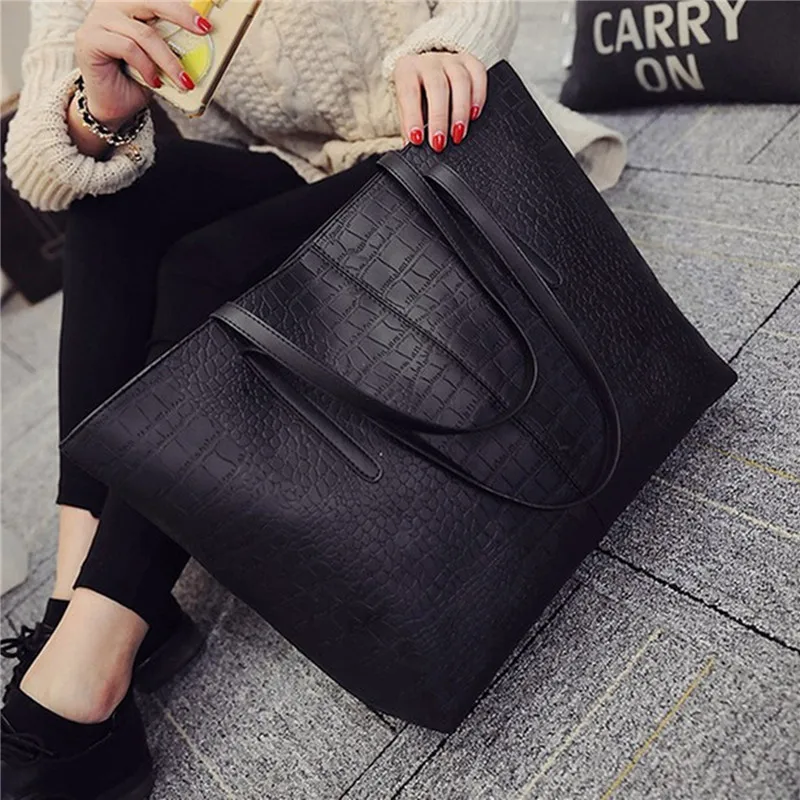 

Luxury vintage PU Leather Handbags Women Purse Shopper Totes Luxury Designer sac a main Vintage Fashion Shoulder Bag Winter