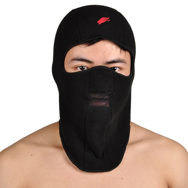 FIRELION Winter Fleece Full Face Mask for Men Motorcycle CS Sport