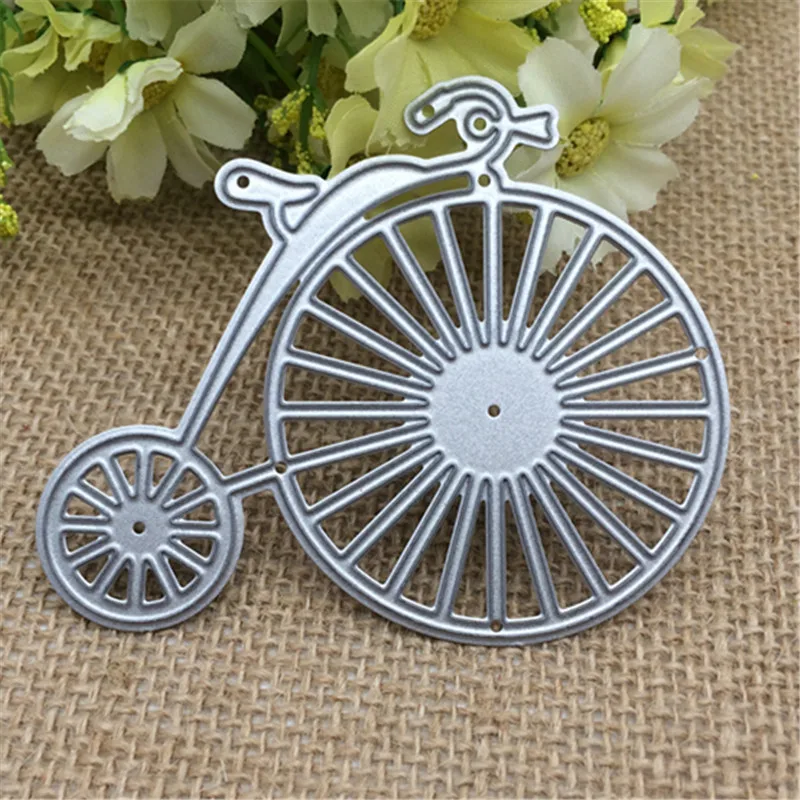 

Bike unicycle DIY Metal Cutting Dies Stencil Scrapbooking Photo Album Card Paper Embossing Craft DIY