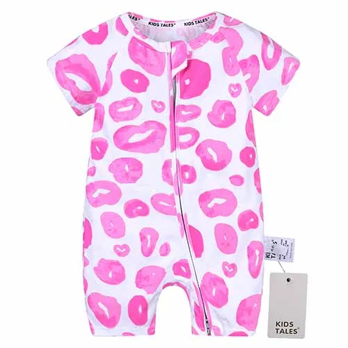 fashion Infant clothing baby romper short sleeve striped one piece suit Jumpsuit newborn baby boy girl clothesBBR105 - Цвет: As photos