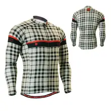 Для мужчин с длинным рукавом Велоспорт Джерси W/3 Полезные кармана сзади нескользящей кремния группу открытый MTB велосипеда топы корректирующие и Велосипедный Спорт мягкий