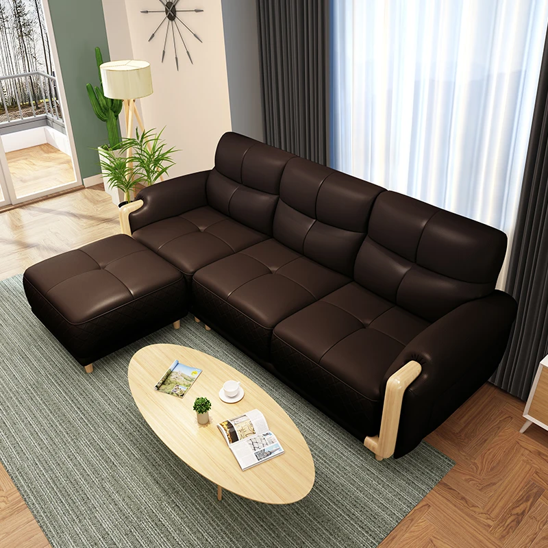 7 местный диван дизайн мебели Гостиная Роскошный диван, Северной Европе конструкции для небольшой комнаты Размер