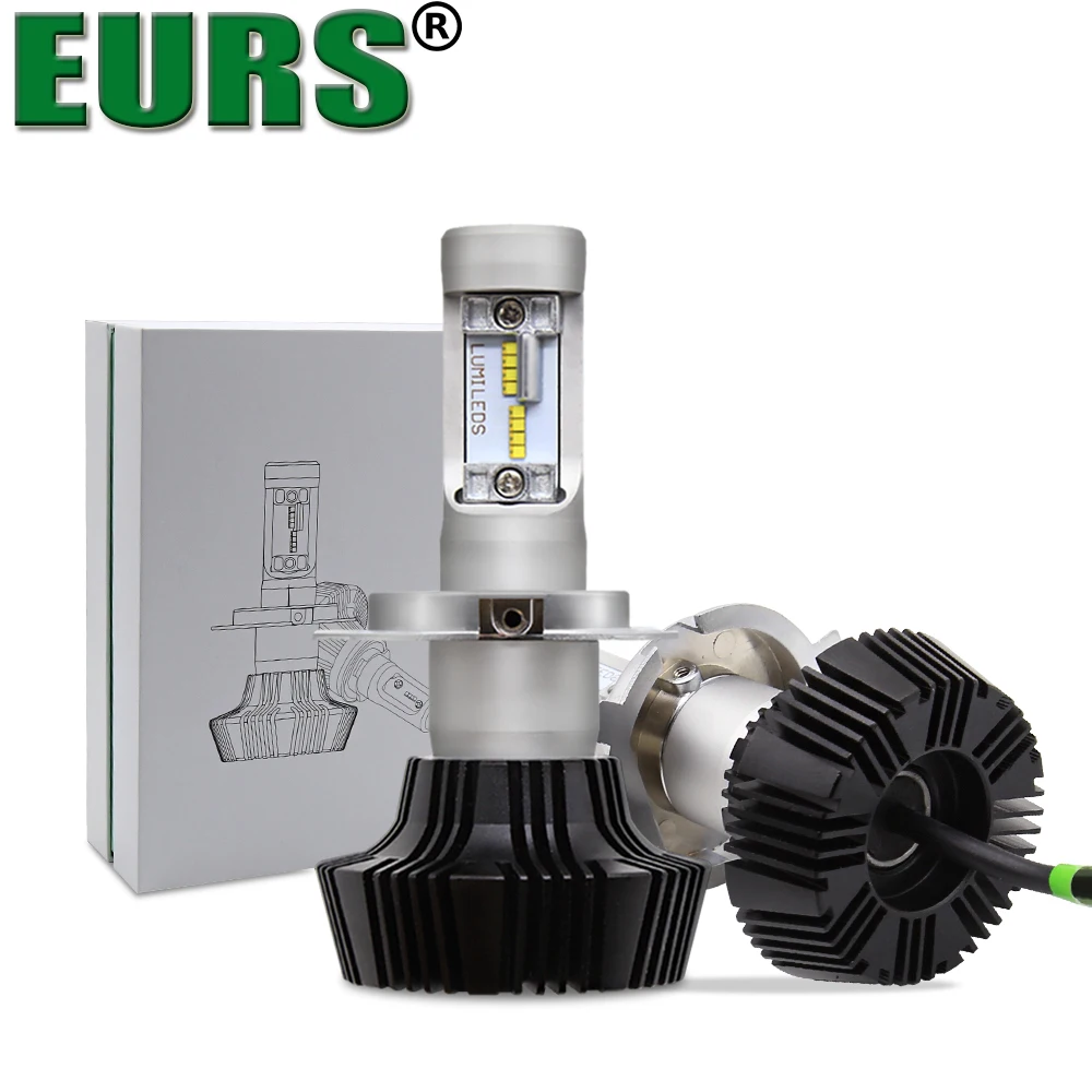EURS Super bright 2pcs car headlight G7 50W H1 H4 H7 9005 9006 led font b