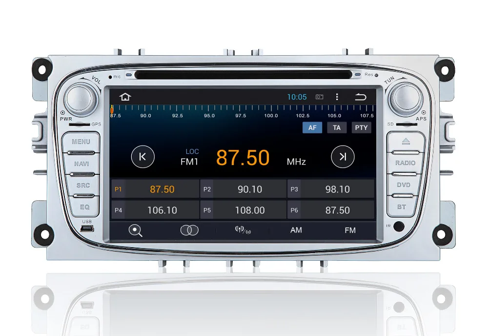 Perfect Quad Core+2G RAM Android 7.1 Car DVD GPS Navigation System for Ford Focus/Mondeo/S-max/C-max/Galaxy Car Radio Head unit Canbus 2