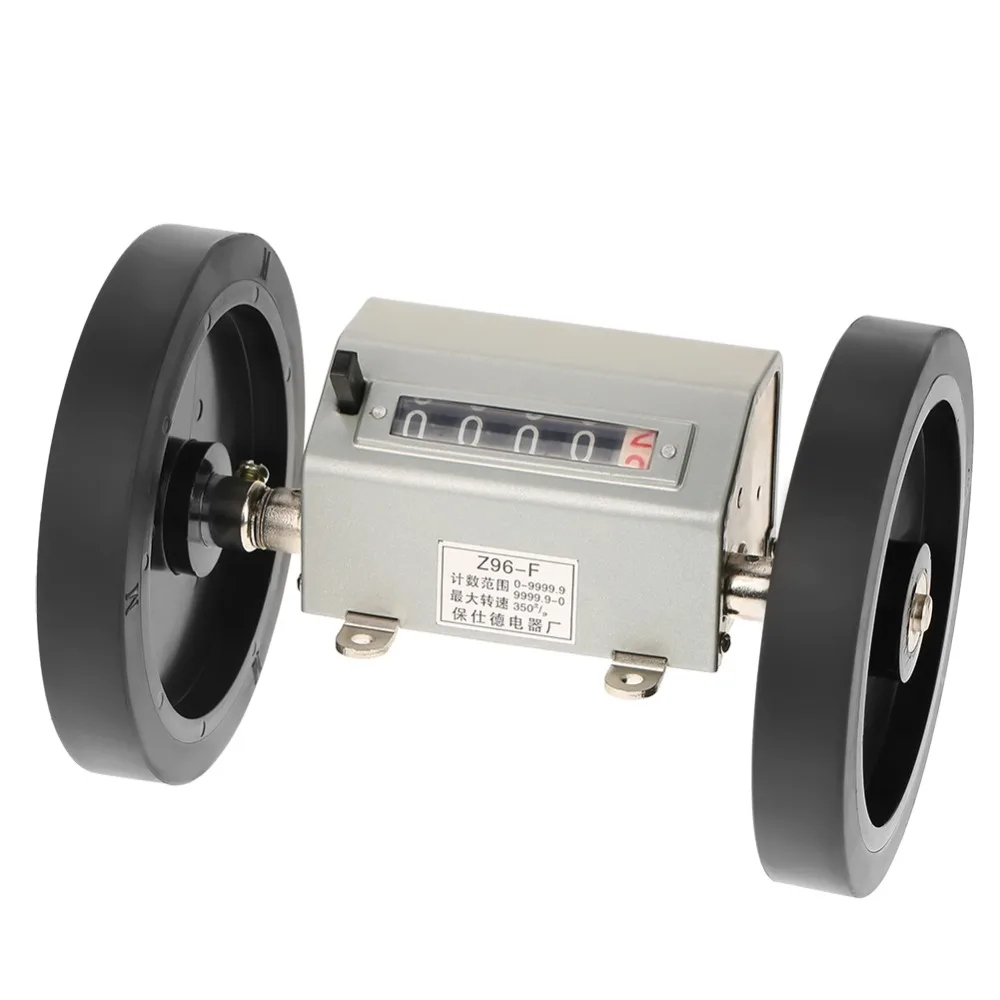 Z96 F Mechanical Length Counter Meter Counter Rolling Wheel 1 9999.9M