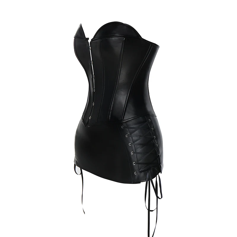 

Women Lingerie steampunk clothing gothic Plus Size Corsets boned Overbust Bustier Waist Cincher Body shaper corselet S-6XL