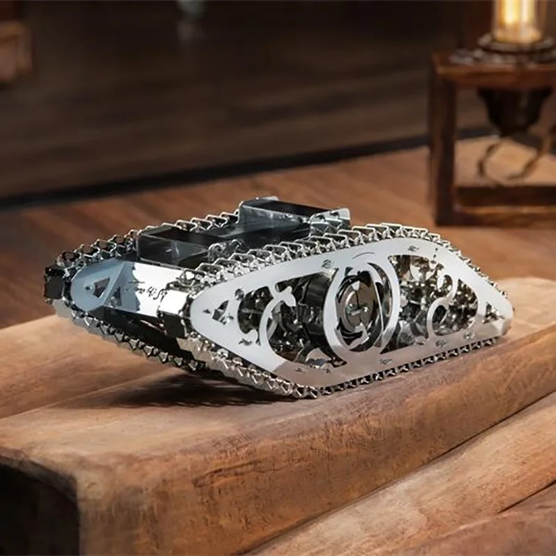 

3D DIY Metal Puzzle Model Mechanical Tank Laser Cutting Jigsaw Best Gifts For Lover Friends Children Collection Educational Toys