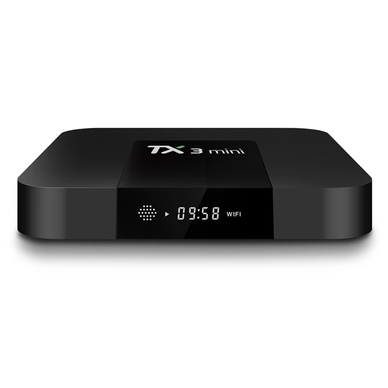 Французский TX3 Мини ТВ приставка android 7,1 2G 16G IP tv box+ с системой Neo IPTV код 1300 live Европа Бельгия Арабский ip tv M3U smart tv приставка