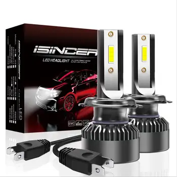 

2Pcs CSP H11 Lamp H4 Led H7 H1 9005 9006 Car Headlight Bulb For Auto Led Automotive 12V 80W 6500K Fog Lights White 6500K 12V