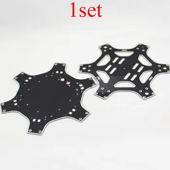 

1Set F550 Frame Glass Fiber Centre Plate PCB Center Board Upper Lower for Rack RC Quadcopter Drone Spare Parts
