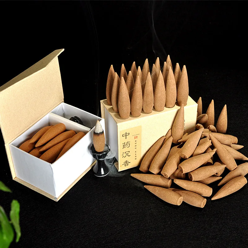 22Pcs+1Pcs Holder Oversized 30 Minutes Smoke Backflow Tower Incense