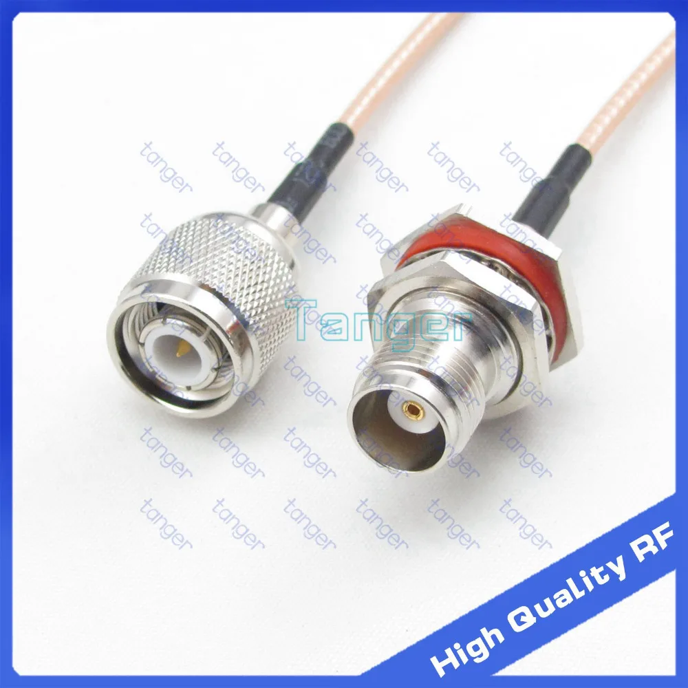 

Hot Selling TNC male plug to TNC female jack straight with 20cm 8" 8inch RG316 RF Coaxial Pigtail Low Loss cable High Quality