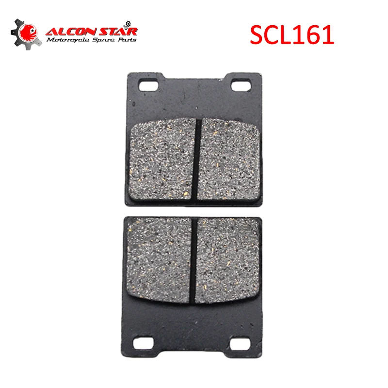 Alconstar-1 пара задних тормозных колодок для мотоциклов Kawasaki Z250 ZXR 400 750 ZX7R ZZR 1100 ZX12R ZX 12R