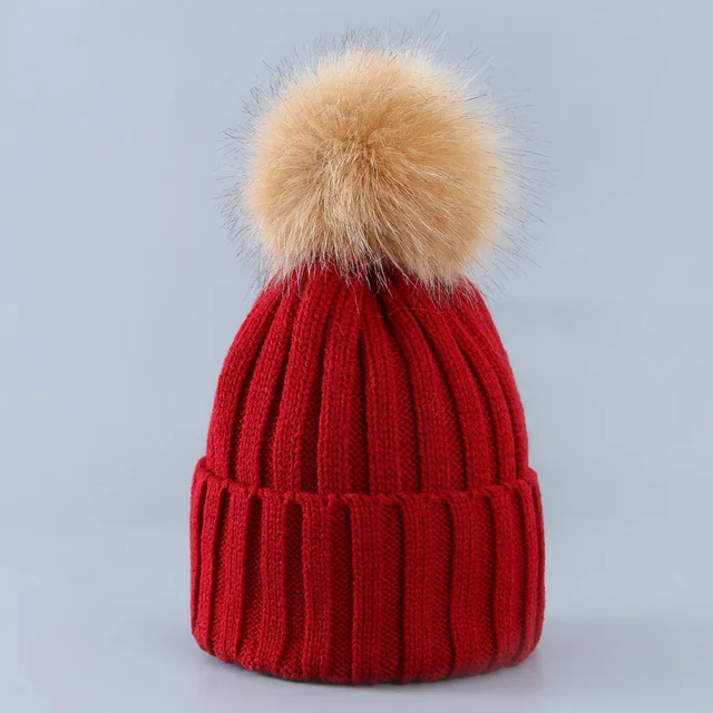 toddler girl bobble hat