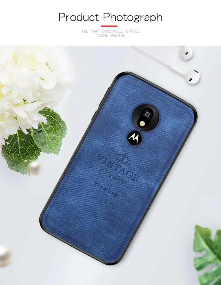 Чехол для Motorola Moto G7 Play (Европейская версия) роскошный гибридный жесткий чехол в