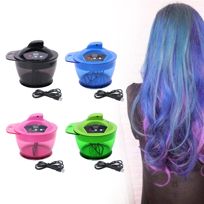 Electric Hair Coloring Dye Cream Mixer Bowl Barber 320mL for Hairs