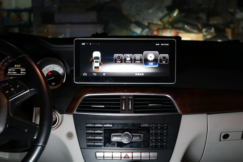 Cheap 3GB RAM +32GBROM FOR Benz C/GLC C180 C200 C220 C250 C300 C350 C320 Android 7.1 Car DVD player gps audio auto stereo Multimedia 13