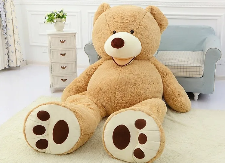 oversized stuffed teddy bear