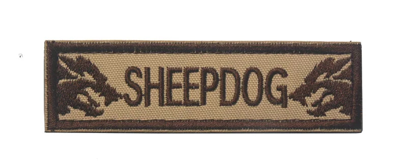 K9 собака овца собака коготь лапа США Флаг Вышивка Аппликации значки эмблема военная армия 8*5 см аксессуар обруч и петля тактический боевой дух - Цвет: NO.13