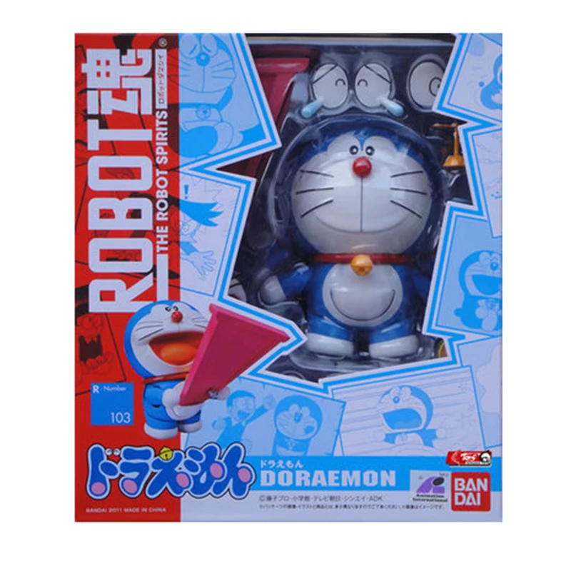 Высота каблука 10 см Nobi робот Pokonyan фигурка Doraemon трех типов лица пять пар глаз фигурку ПВХ игрушки для детей, подарок