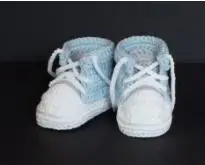 Baby Boys First Walkers Handmade Crochet Sports Tennis shoes Infant Toddler Knitted Sneakers Newborn Crib Booties Baby boy Shoes