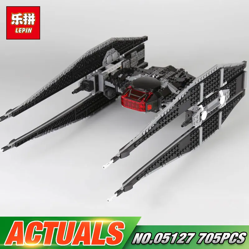 

New 05127 705Pcs Star Toys Wars The 75179 Tie Model Fighter Set Building Blocks Bricks New Kids Toys Christmas Birthday Gifts