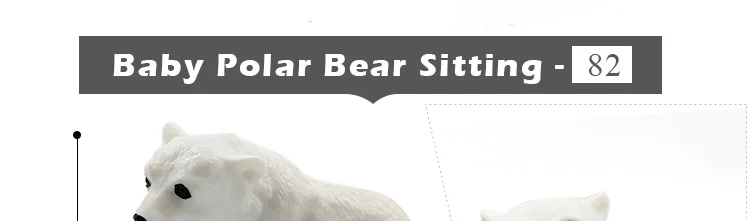 Simulation Baby Elephant Pig Mouse Hippo Chimpanzee Polar bear Rhinoceros cattle leopard Chinchilla cow animal figures model toy