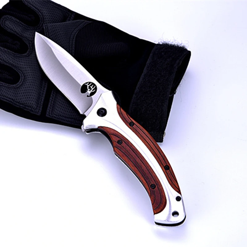 Ручной Кованый 5cr15 складной нож открытый инструмент нож для охоты и кемпинга сохранить Выживание Ручной инструмент широкий рот нож