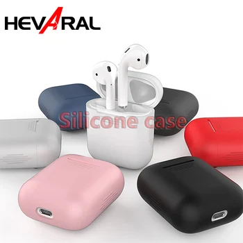 

1PCS TPU Silicone Bluetooth Wireless Earphone Case For AirPod Protective Cover Accessories for i10 19s Charging Box Protect case