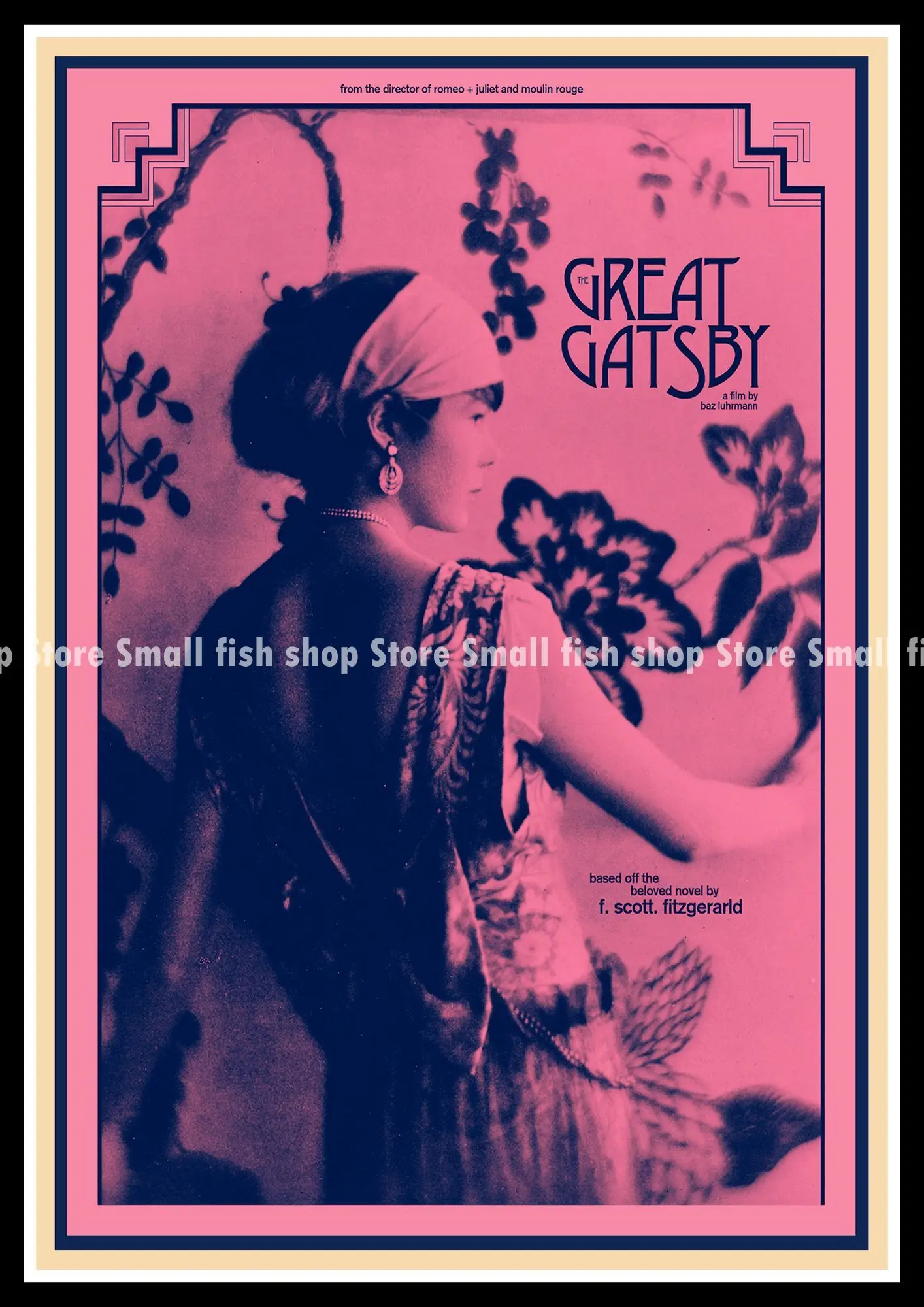 The Great Gatsby винтажная ретро декоративная рамка Плакат настенные плакаты домашний