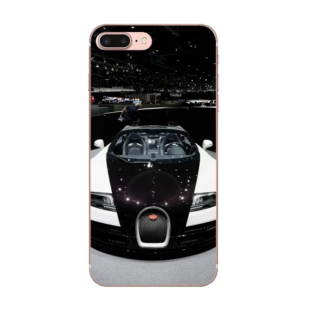 Роскошный спортивный гоночный автомобиль Bugatti медь ТПУ для Sony Xperia Z Z1 Z2 Z3 Z4 Z5 compact