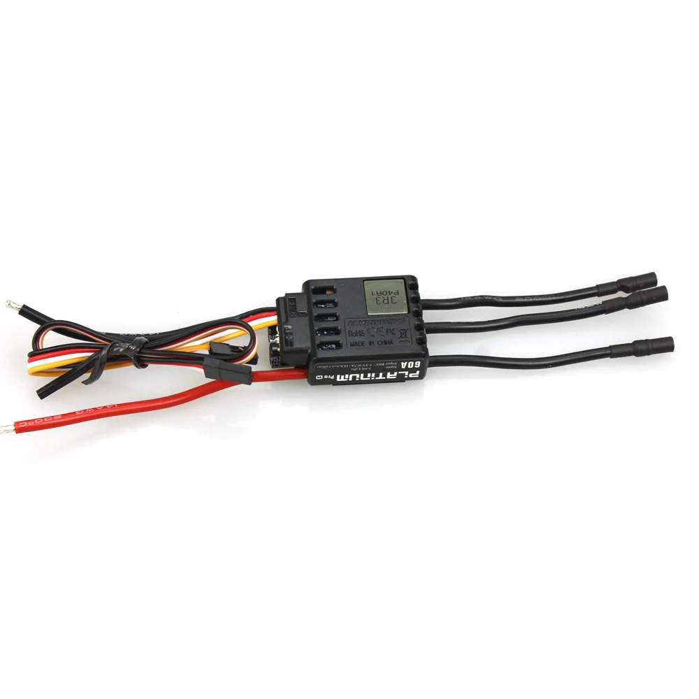 F17552/3 HobbyWing Platinum 50A / 60A V3/ V4 бесщеточный электронный регулятор скорости ESC для