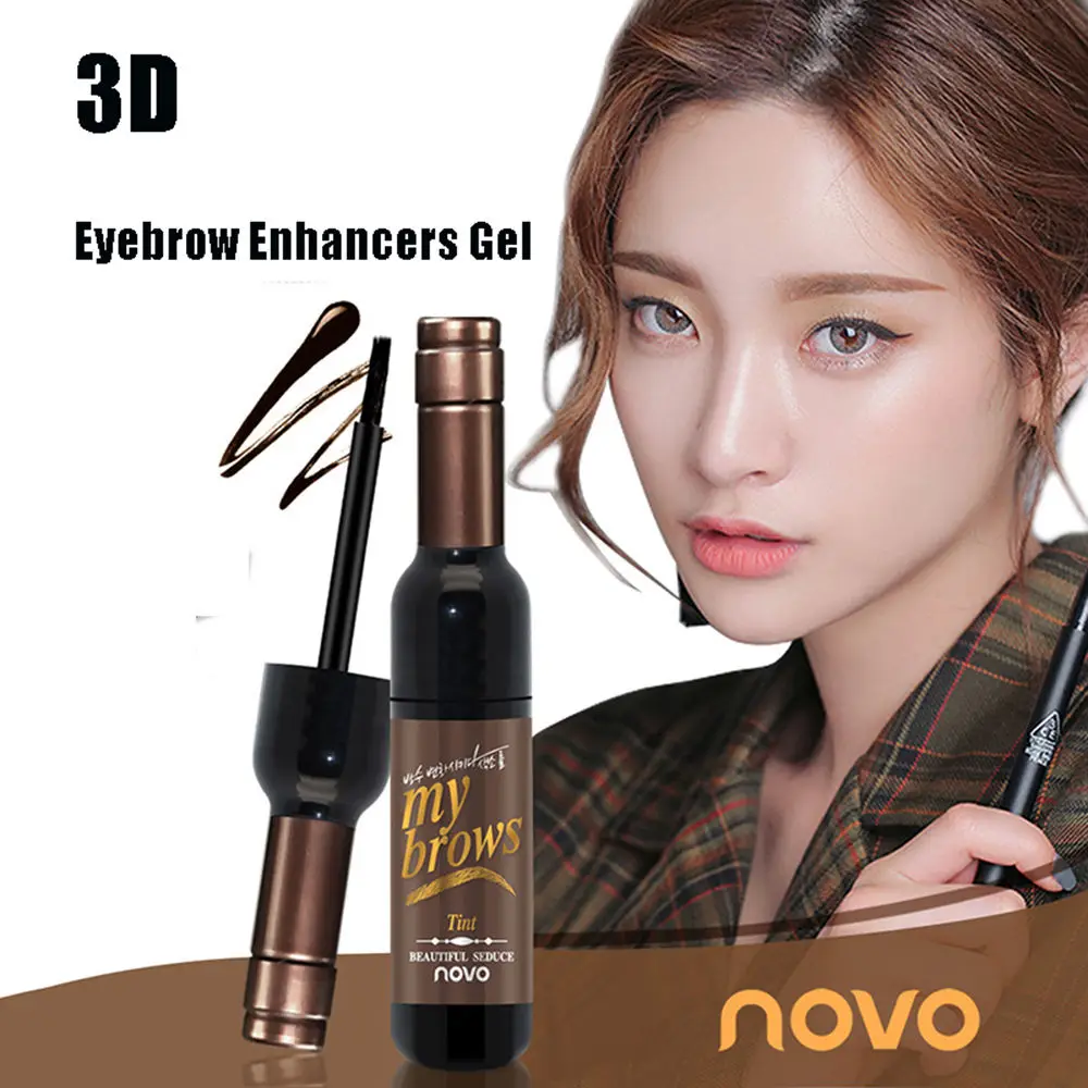 Waterproof Eye Brow Gel Cosmeticos Brown Gray Peel Off Eyebrow Enhancer