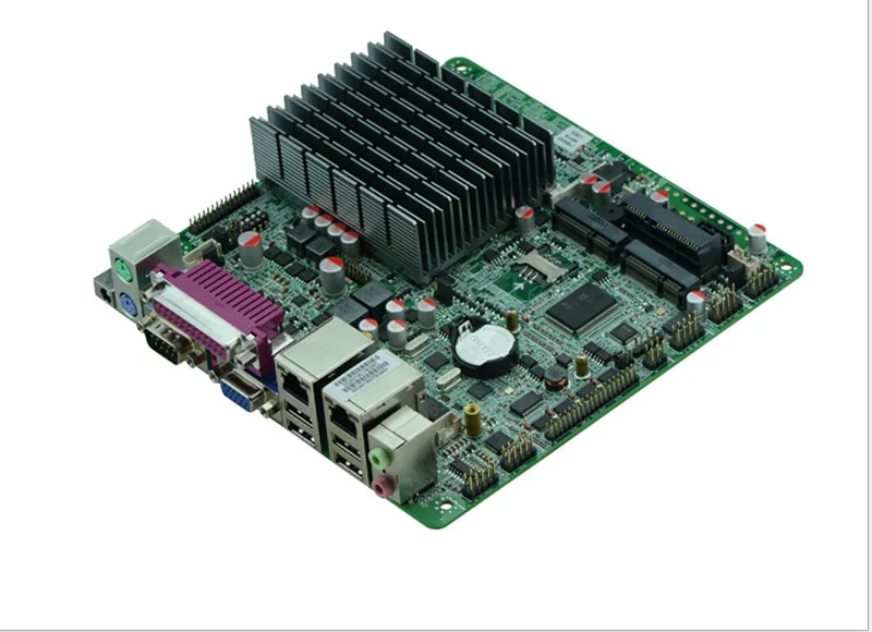 Материнская плата без вентилятора AIO intel Bay Trail J1900 четырехъядерный мини Itx
