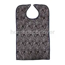 Водонепроницаемый взрослый Mealtime защитный нагрудник инвалидность помощь фартук шаблон