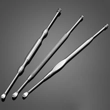 Stainless Steel Earpick Wax Remover Curette Cleaner Health Care Tool Ear Pick 2015 New arrival 67QZ