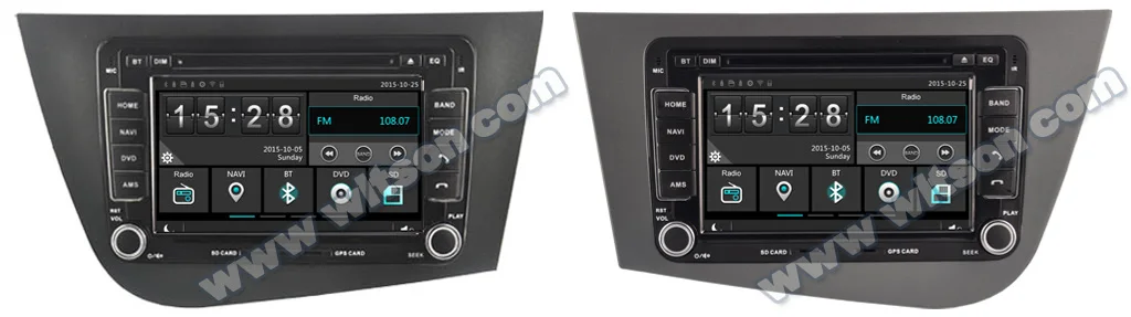Excellent 7" Capacitive Touch Screen Special Car DVD for Seat Leon 2005-2012 & Seat Altea 2004-2012 & Seat Altea XL 2007-2013 3